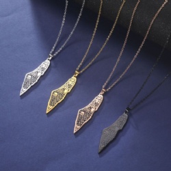 Titanium steel bracelet Star Moon Israel Lebanon Palestine map Cross Arabic Faith Holy City